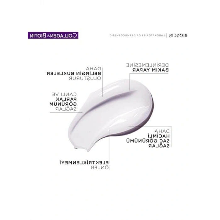 Şekillendirici Krem, Collagen ve Biotin ile 200 ml Boyut