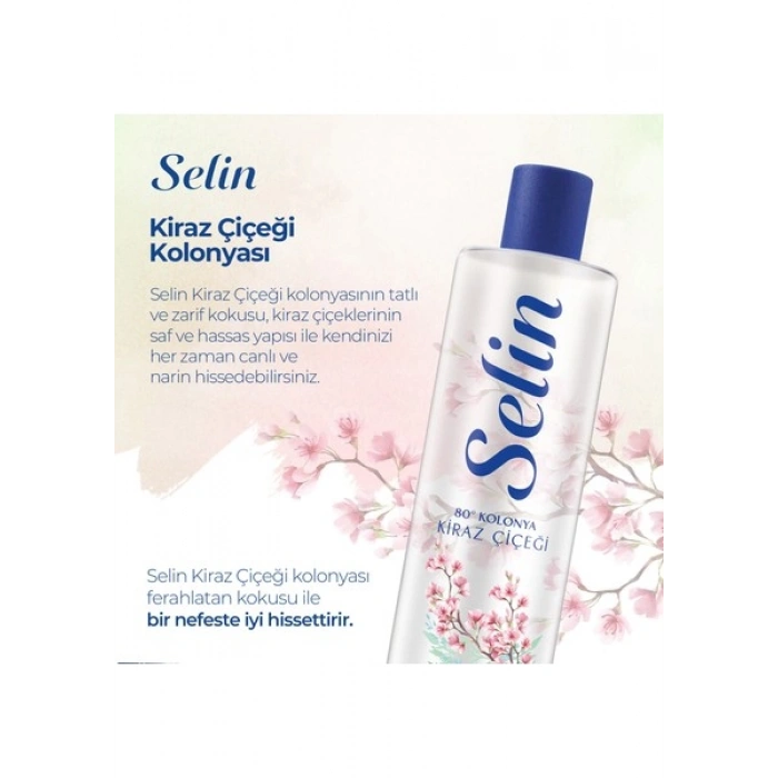 Selin Kiraz Çiçeği Kolonyası Pet 400 ml