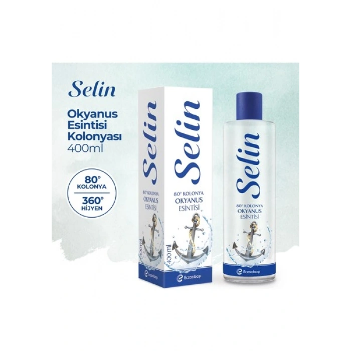 Selin Parfümlü Kolonya Okyanus Esintisi Pet 400 ml