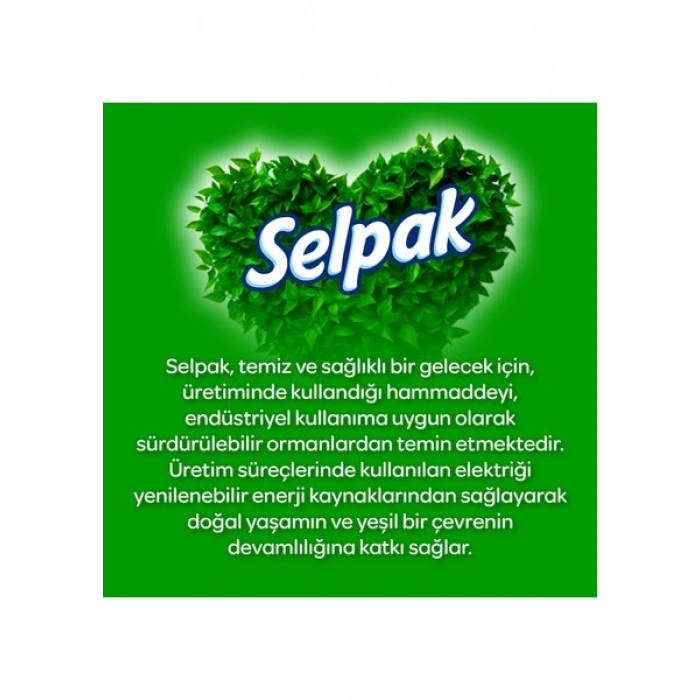 Selpak® Extra 1=3 Yağ Emici Mega Rulo Kağıt Havlu