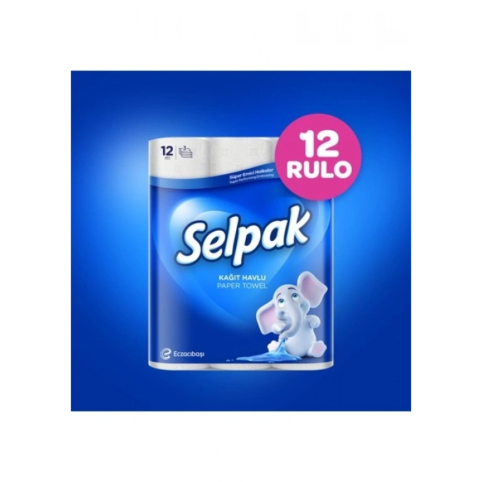 Selpak® Kağıt Havlu 12li