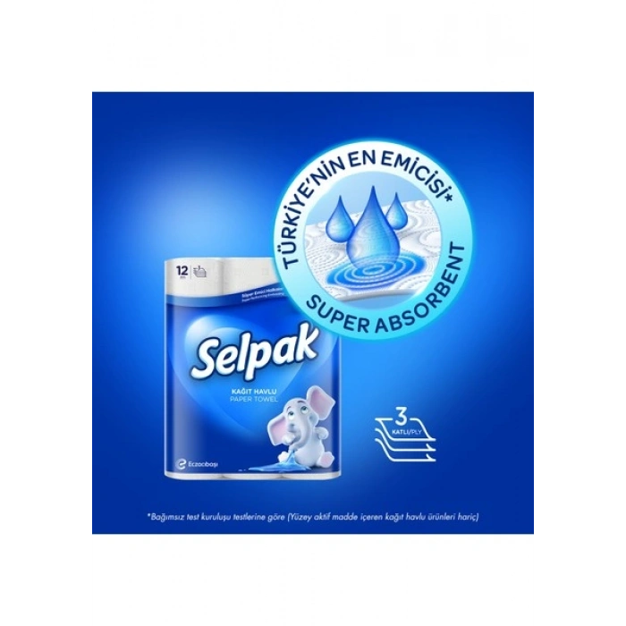 Selpak® Kağıt Havlu 12li