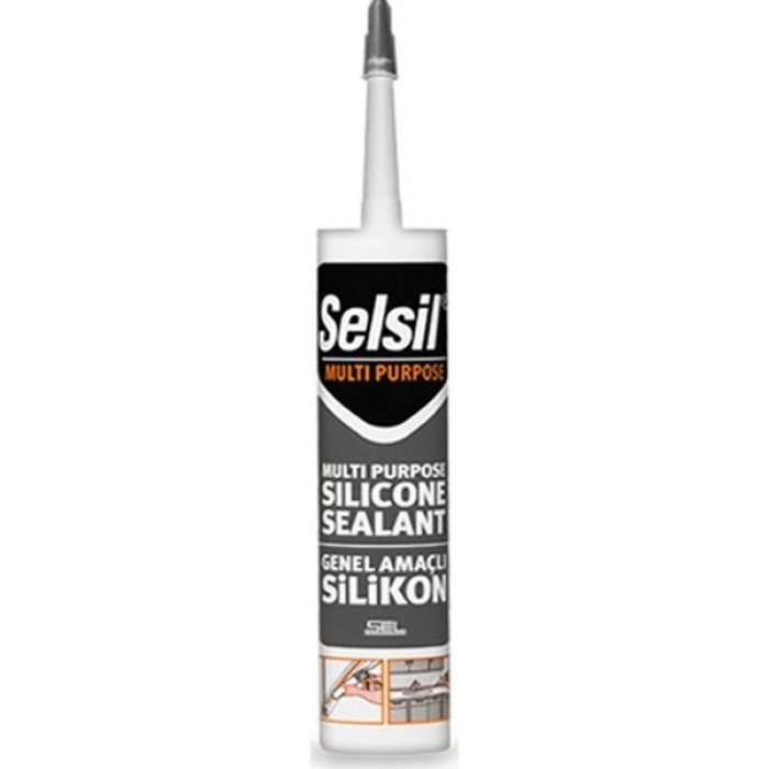 Selsil Şeffaf Silikon ve Silikon Tabancası