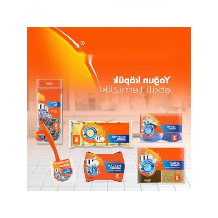 Selülozik Yapılı 2li Mutfak Süngeri