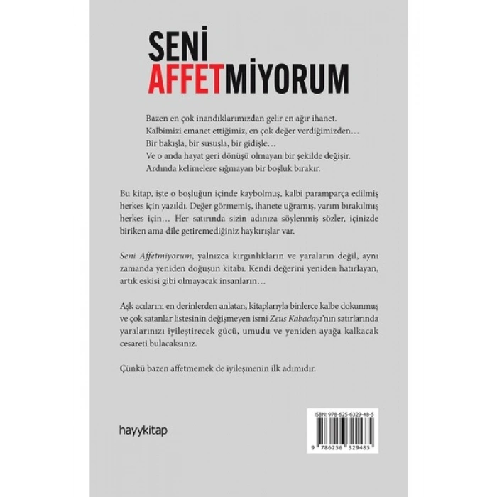Seni Affetmiyorum - Zeus Kabadayı