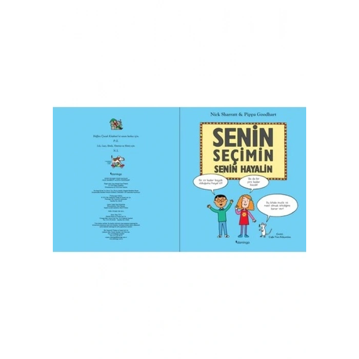 Senin Seçimin Senin Hayalin Nick Sharratt - Pippa Goodhart