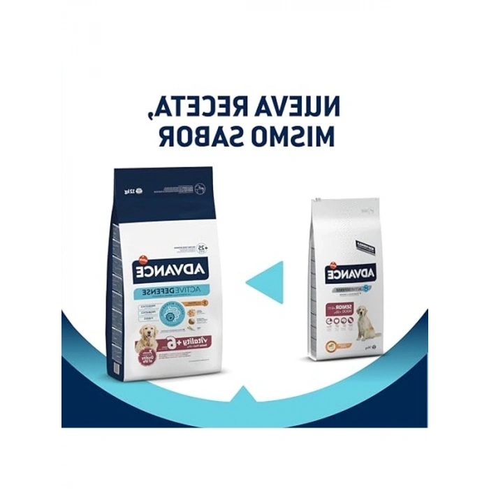 Senior Köpek Maması, 12 kg Vitalite Desteği