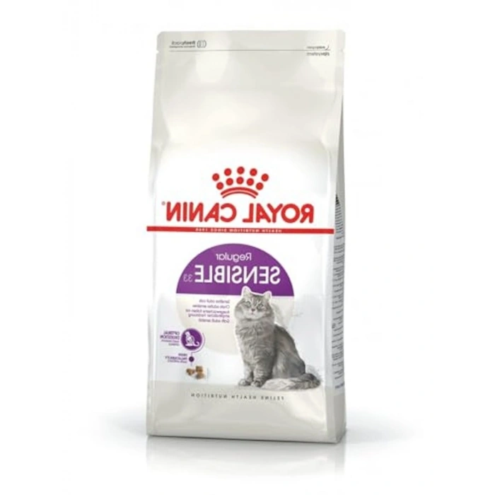 Sensible 33 kedi maması, 15 kg, sindirim dostu formül