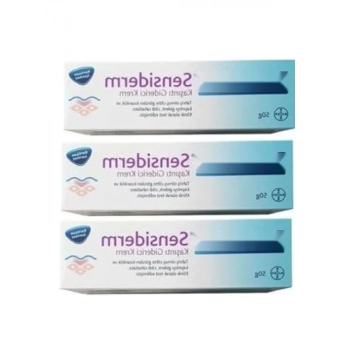 Sensiderm Krem - 50 gr, 3 Adet