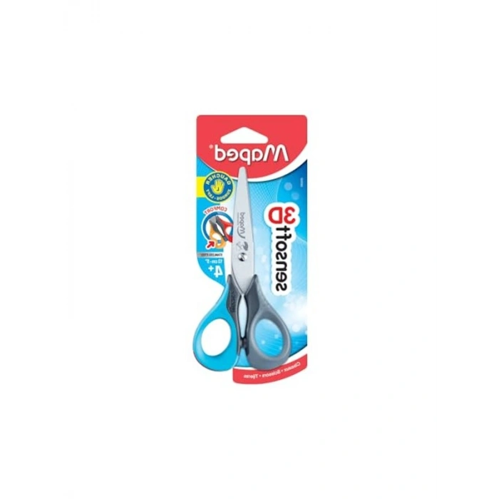 Sensoft Solak Makas, 13 cm Uzunluk, Kesim Kolaylığı Sağlar