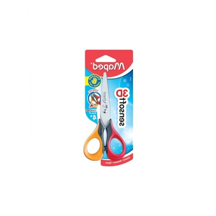 Sensoft Solak Makas, 13 cm Uzunluk, Kesim Kolaylığı Sağlar