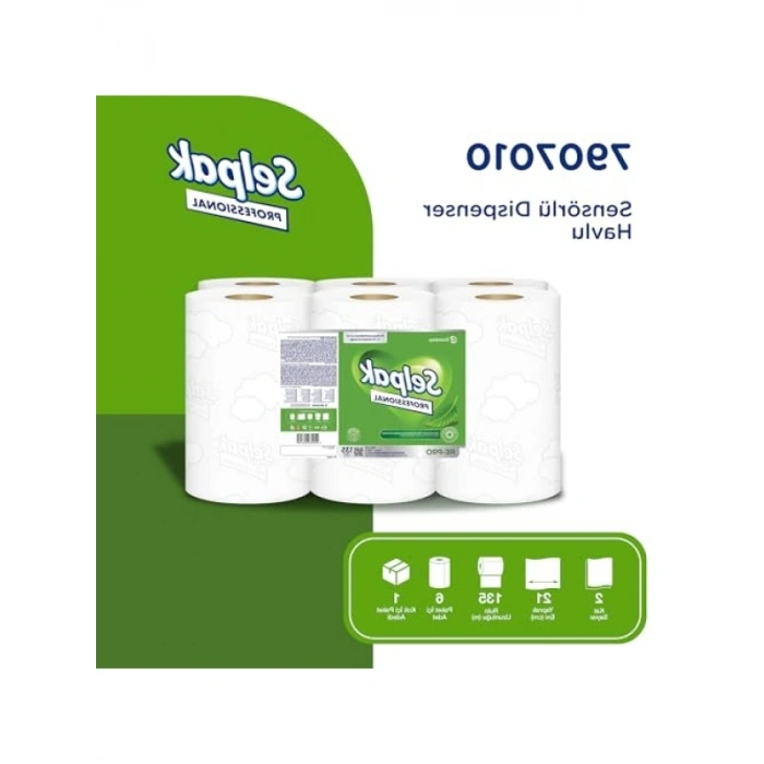 Sensörlü Dispenser Havlu - 6 Rulo