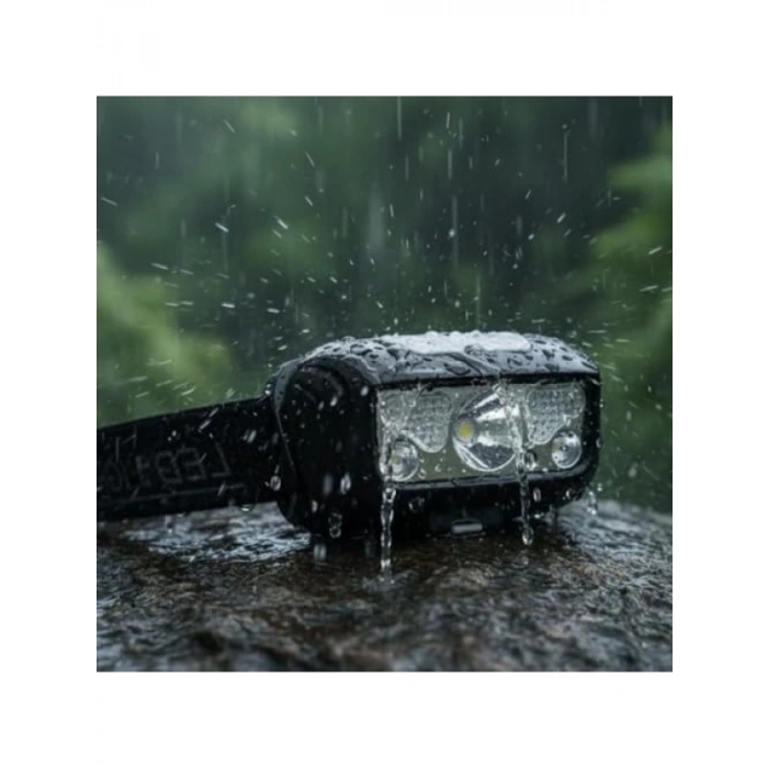 Sensörlü LED Kafa Lambası - USB Şarj Edilebilir ve Su Geçirmez