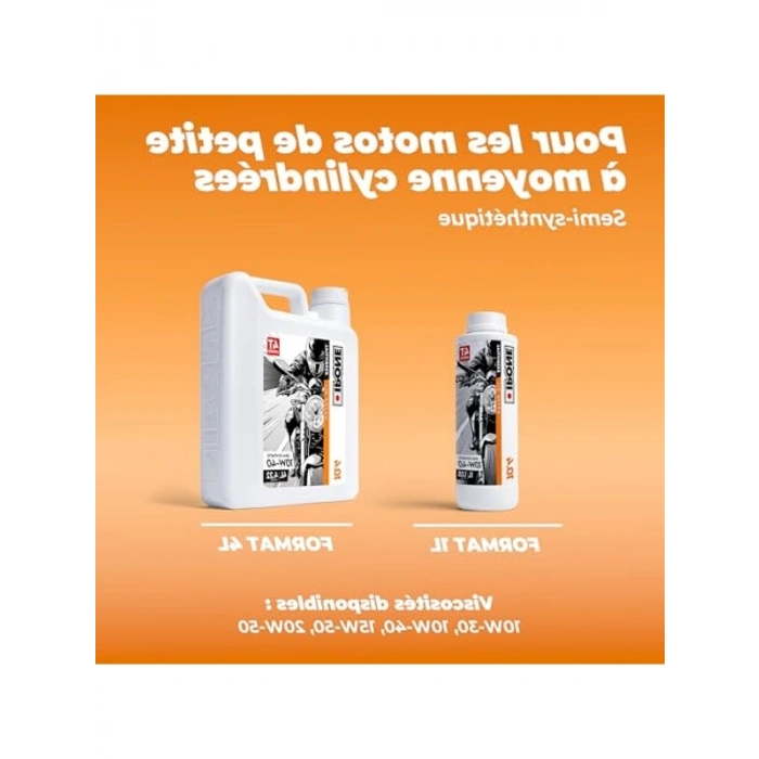 Sentetik Motosiklet Yağı - 10W40 1L Kapasite
