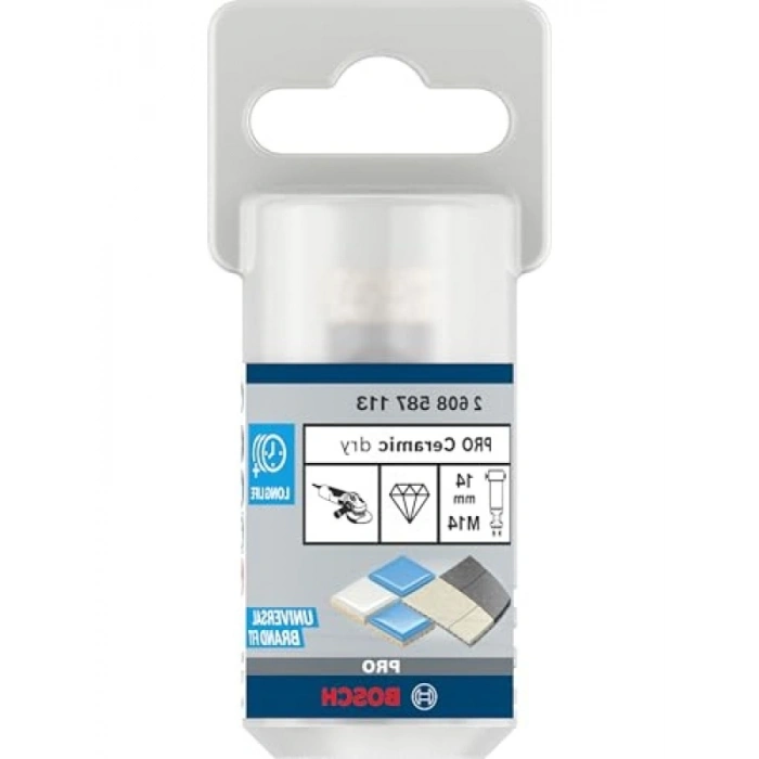 Seramik İçin Kuru Elmas Deliçi - 14 x 30 mm, Yüksek Performans