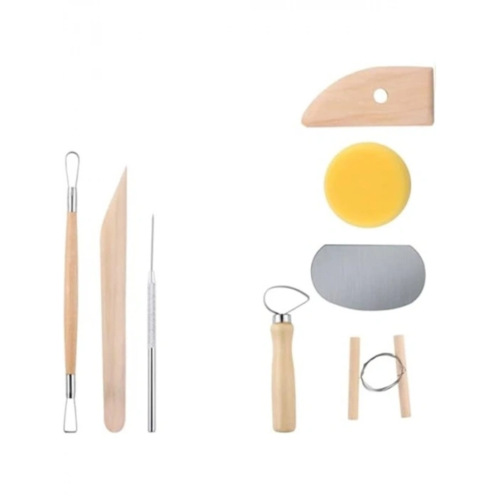 Seramik Modelaj Seti - 8 Parça Pottery Tools Seti