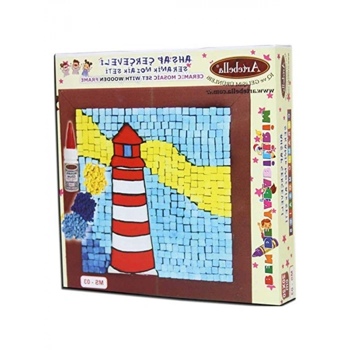 Seramik Mozaik Seti - 20x20 cm Eğlenceli Proje