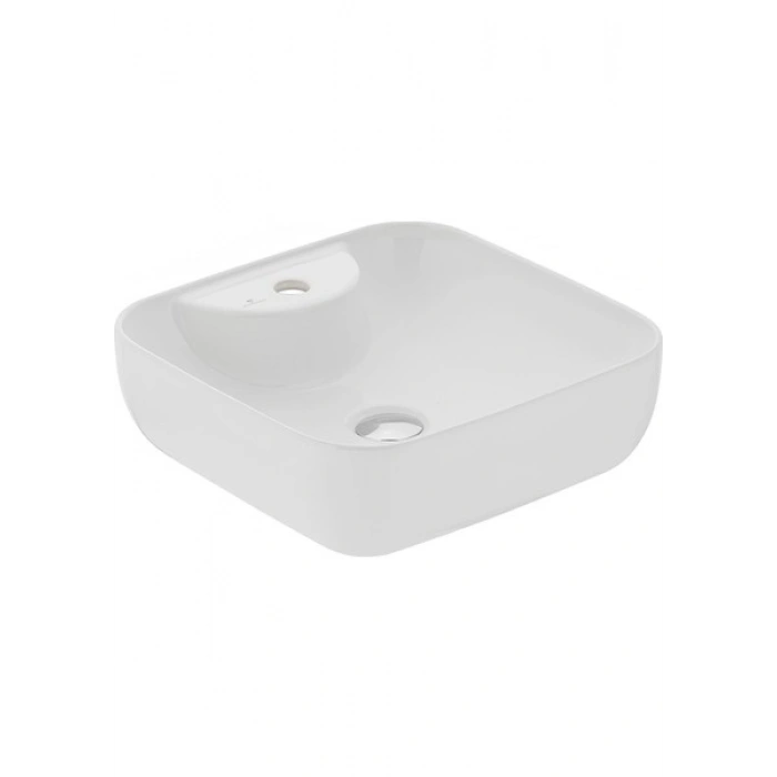 Seramiksan Form Batarya Delikli Lavabo Kare 42 cm