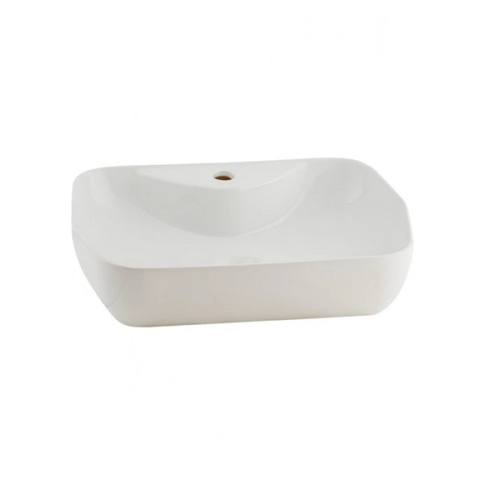 Seramiksan Lucida Oval Beyaz Delikli Lavabo 55 cm A002561H