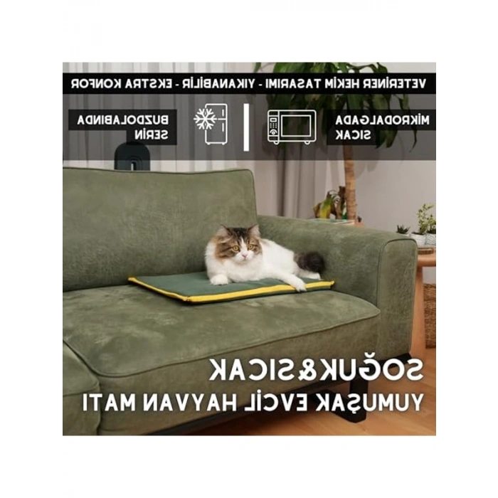 Serinletici kedi/köpek matı, 60x40 cm, dört mevsim kullanıma uygun