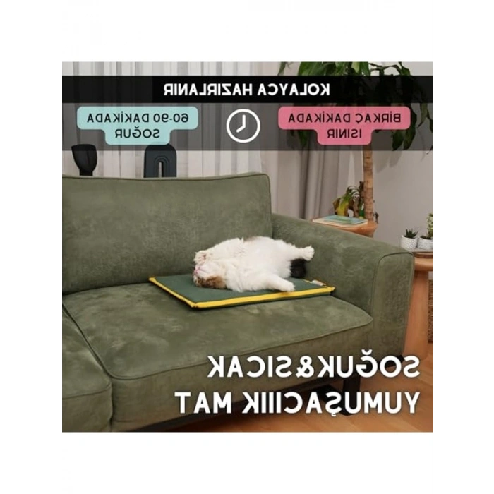 Serinletici kedi/köpek matı, 60x40 cm, dört mevsim kullanıma uygun