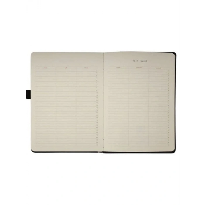 Sert Kapak Planlayıcı Defter - 14x20 cm, 96 Yaprak