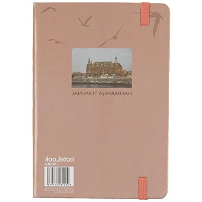 Sert Kapaklı A6 Çizgili Notelook Defter