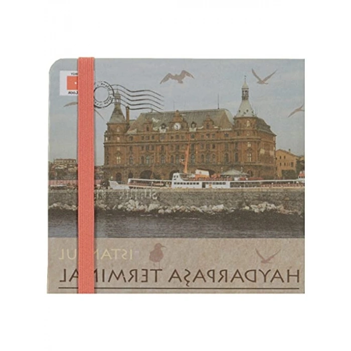 Sert Kapaklı A6 Çizgili Notelook Defter