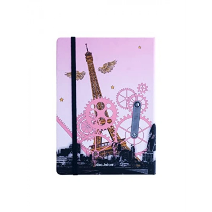 Sert Kapaklı A7 Çizgili Defter, 100 Yaprak