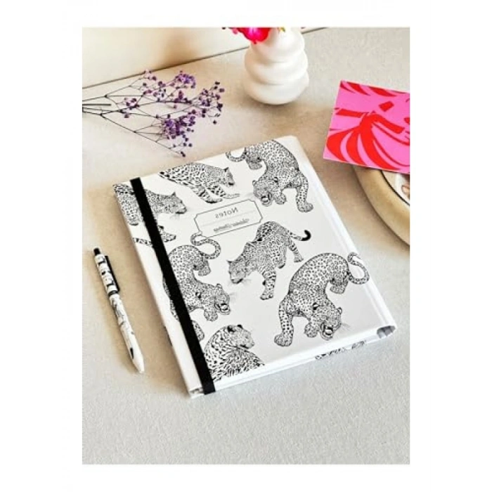 Sert Kapaklı Çizgili Defter - 192 Sayfa, 17x24 cm