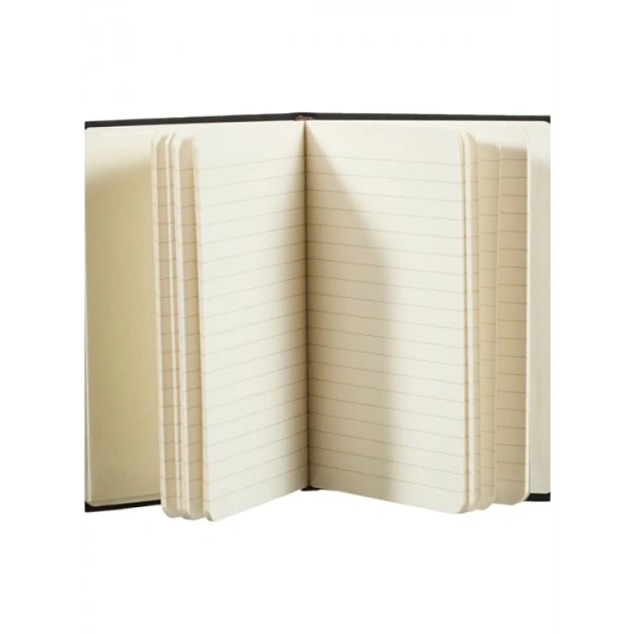 Sert Kapaklı Çizgili Defter, A6, Beyaz, 100 Yaprak