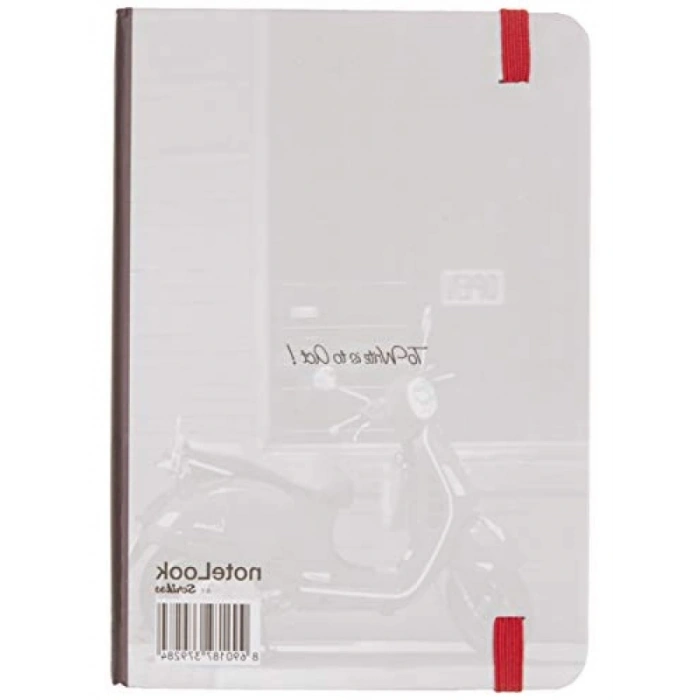 Sert Kapaklı Çizgisiz A6 Defter - 100 Yaprak