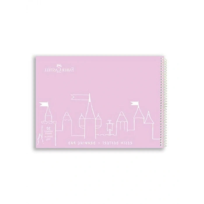 Sert Kapaklı Resim Defteri, 25x35 cm Boyutunda 30 Yaprak ve Çevre Dostu Kağıt