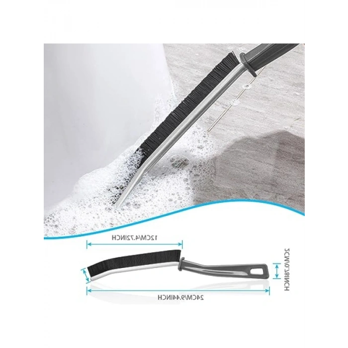 Sert Kıllı Temizleme Fırçası Seti - 2 Adet, Çok Amaçlı