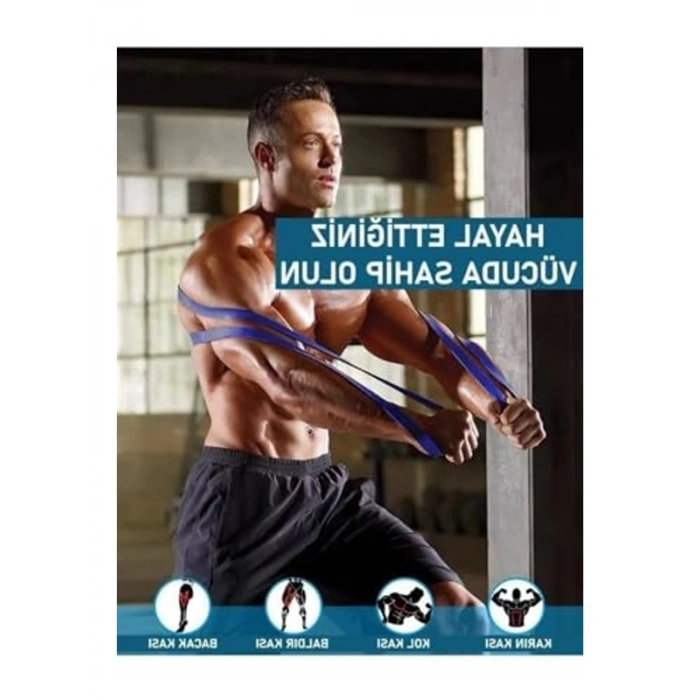 Sert Loop Direnç Bandı, Egzersiz ve Fitness İçin