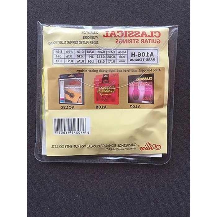 Sert Tension Naylon Klasik Gitar Telleri, A106 Model