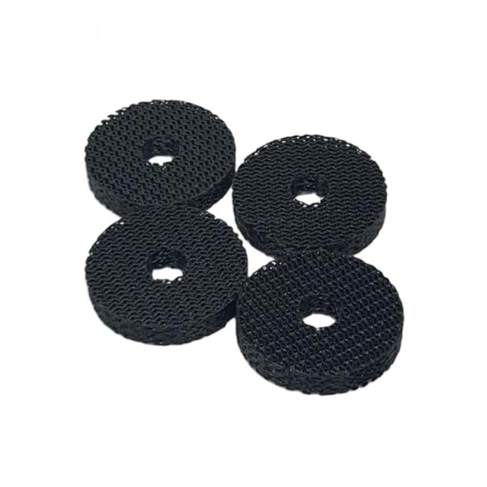 Sert TPU Zil Keçesi, 50/9mm, 4 Adet, Siyah