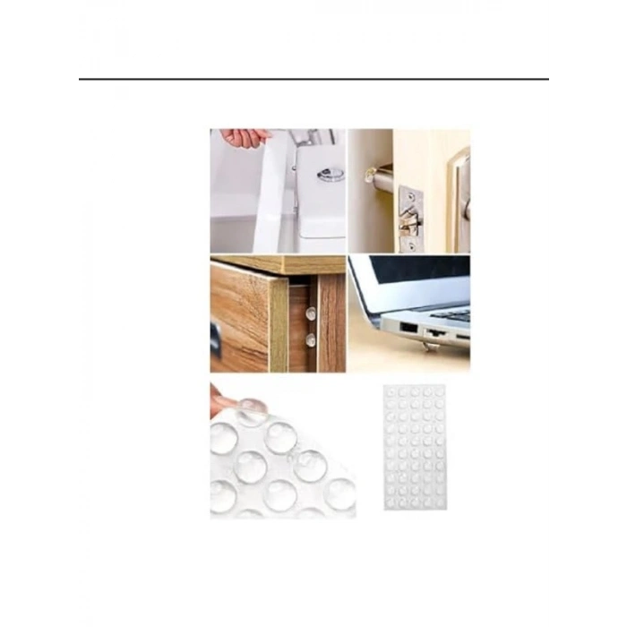 Ses Stoperi, Yapışkanlı Silikon, Ses Azaltıcı Tampon