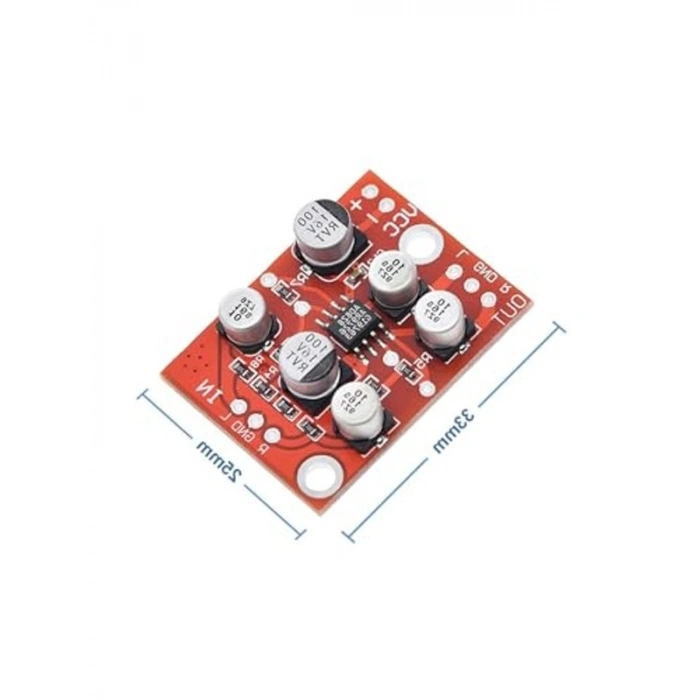 Ses Yükseltici Preamp Modülü, Mikrofon ve Gitar İçin İdeal