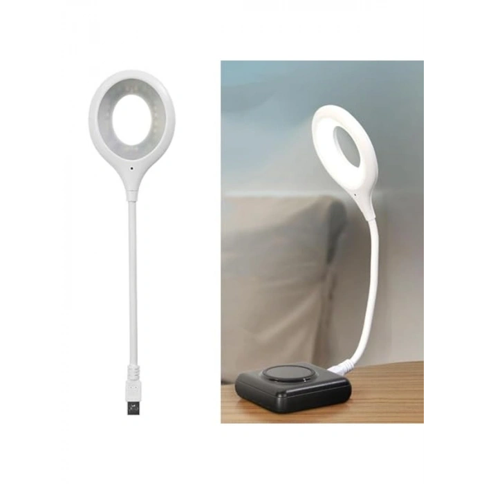Sesle Kontrol Aktif LED Kitap Okuma Işığı, 20 LED