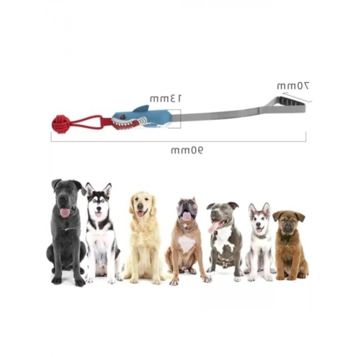 Sesli Halat Köpek Oyuncağı - Dayanıklı Çiğneme ve Çekiş Oyuncağı