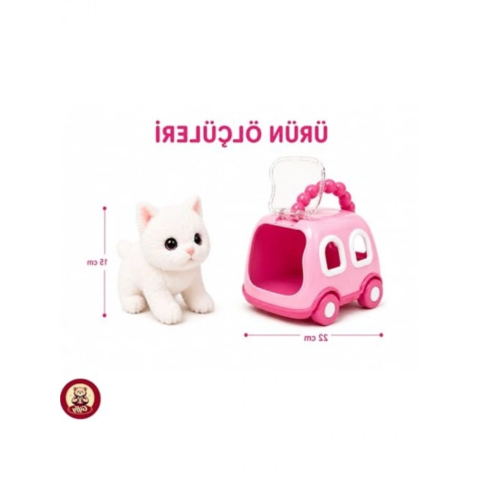 Sesli Işıklı Taşıma Çantalı Hayvan Seti, Eğitici Oyun