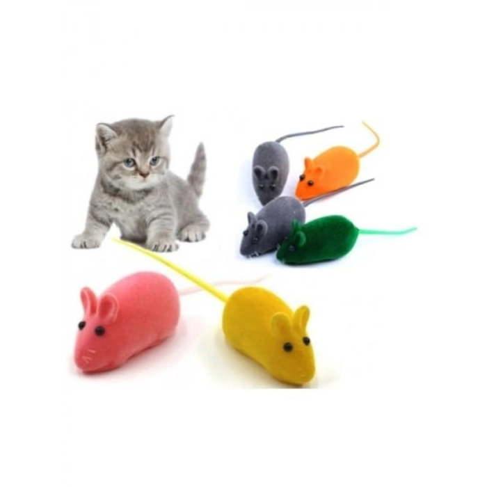 Sesli Kedi Eğitim Oyun Faresi - 4 Adet