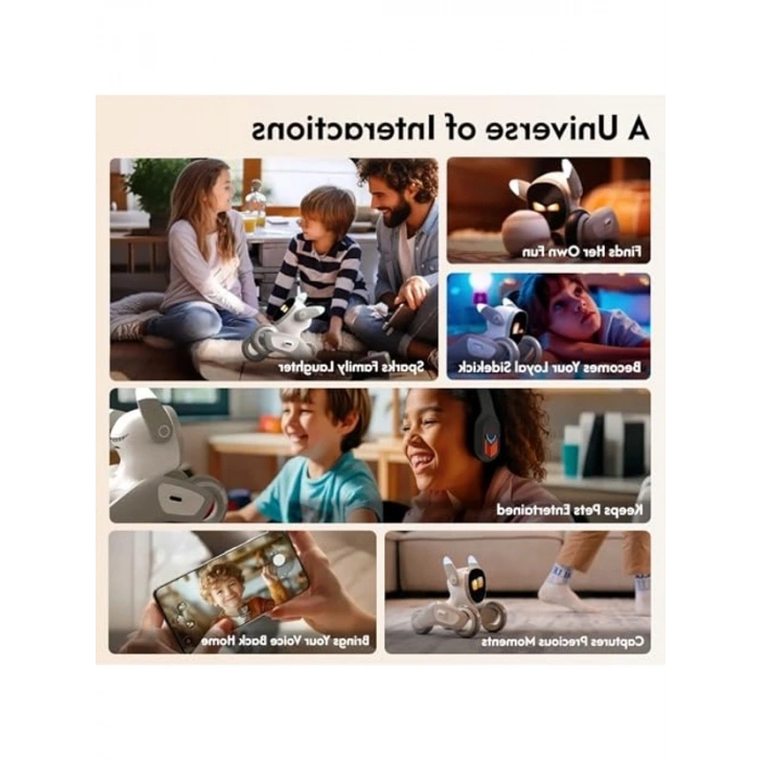 Sesli Komut ile Etkinleştirilen Akıllı Petbot, Eğlenceli Oyun
