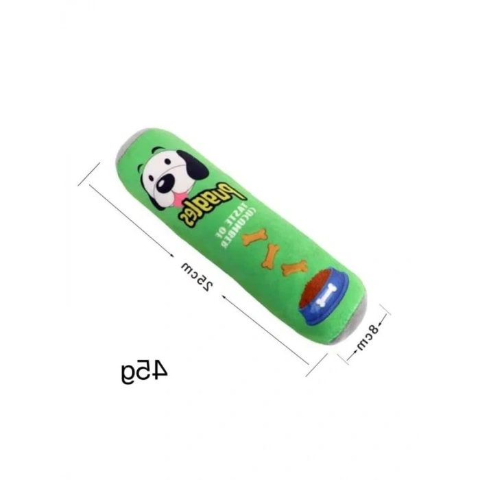 Sesli Köpek Oyuncağı, 30 cm Uzunluk, Dayanıklı ve Eğlenceli