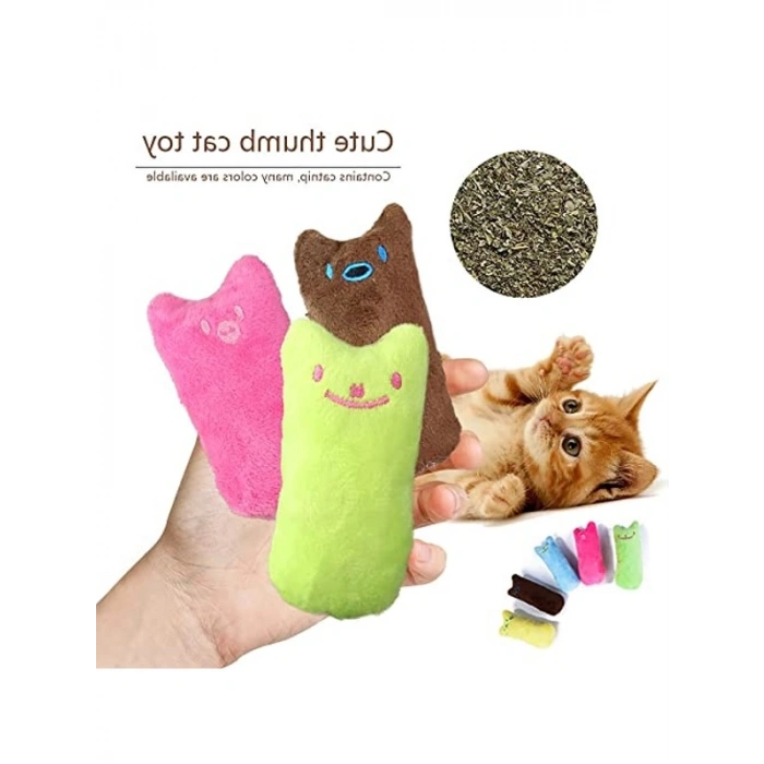 Sesli Oyuncak Kedi Oyuncağı, Yumuşak ve Dayanıklı Mini Boy