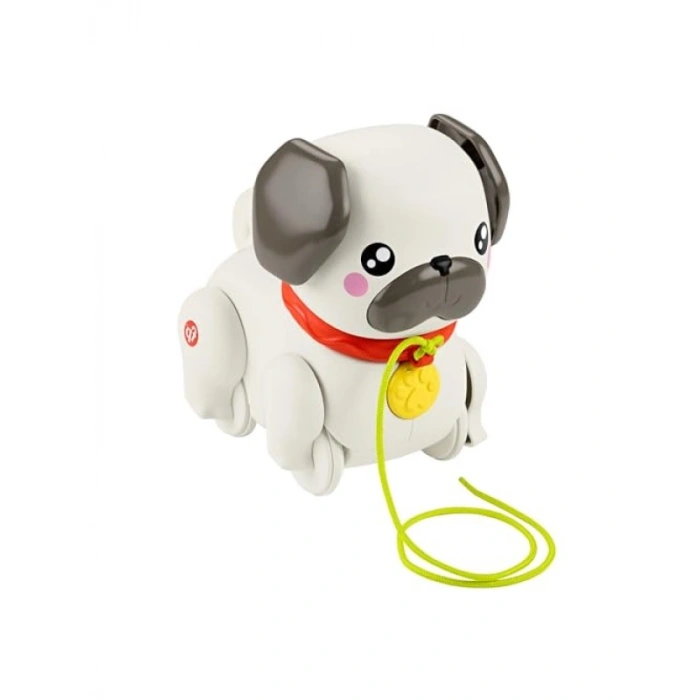 Sesli ve Hareketli Çekçekli Köpekçik Oyuncağı