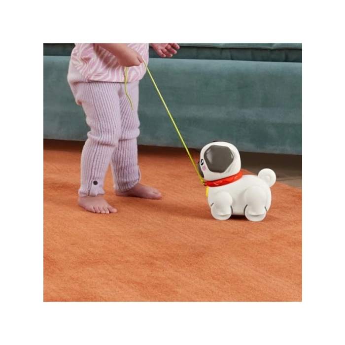 Sesli ve Hareketli Çekçekli Köpekçik Oyuncağı