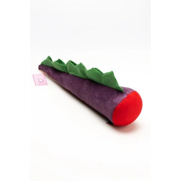 Sesli ve Kokulu Kedi Oyuncağı, Catnipli, Mor