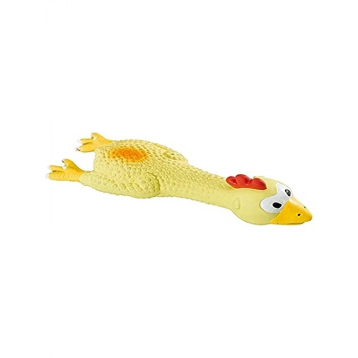 Sesli Yumuşak Lateks Kuş Şeklinde Köpek Oyuncağı, 18 cm
